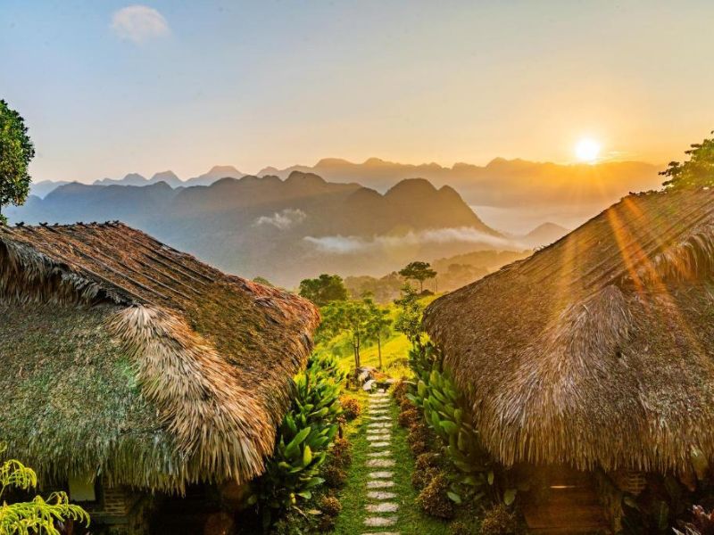 Thiết kế resort phong cách đồng quê độc đáo, thú vị